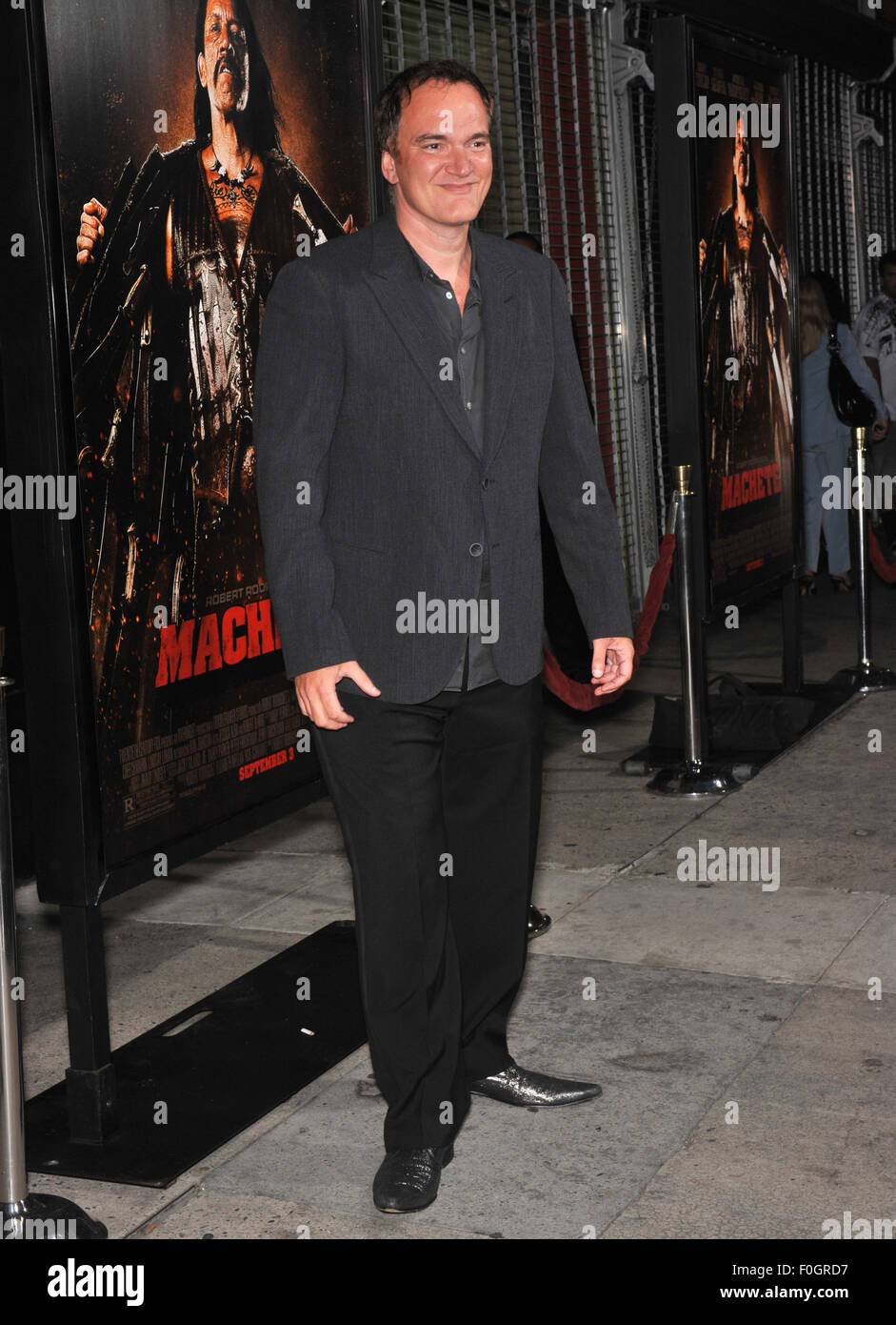 LOS ANGELES, CA AUGUST 25, 2010 Quentin Tarantino at the Los Angeles