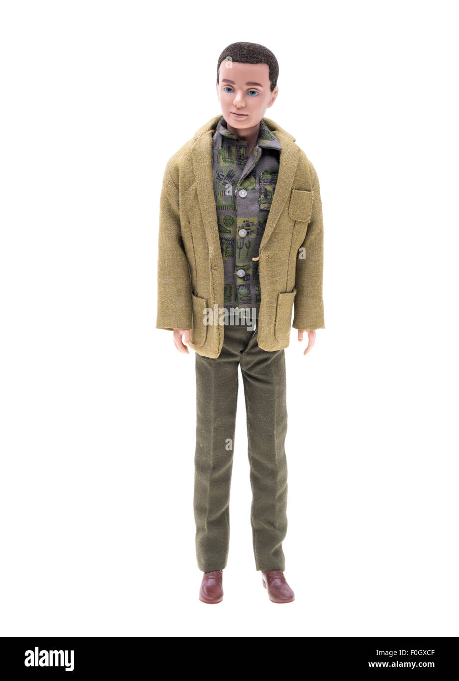 0750 Ken Doll (1961) Ken (Ken Carson) by Mattel. Toy doll introduced in 1961.  Boyfriend of Barbie. 12" tall vinyl doll Stock Photo - Alamy