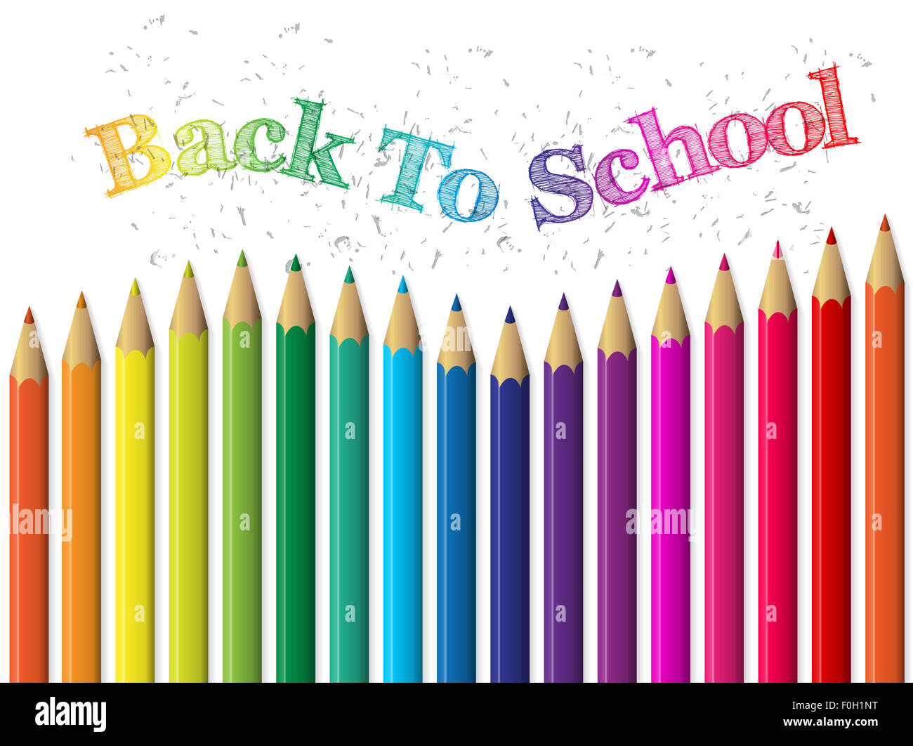 Colour pencil wallpaper hi-res stock photography and images - Alamy