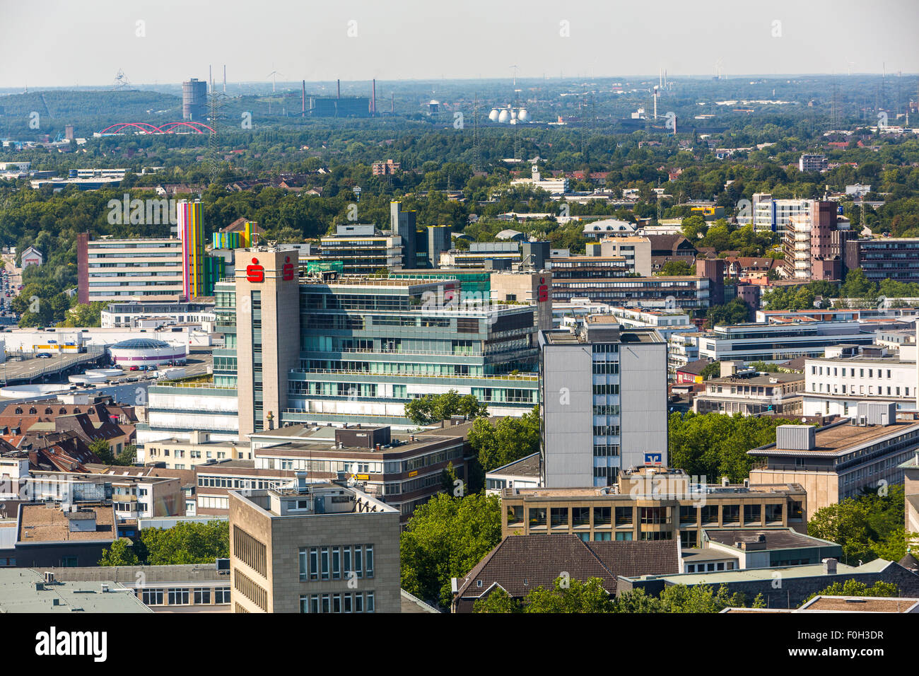 City of Essen, Germany, city center, business district Stock Photo Alamy