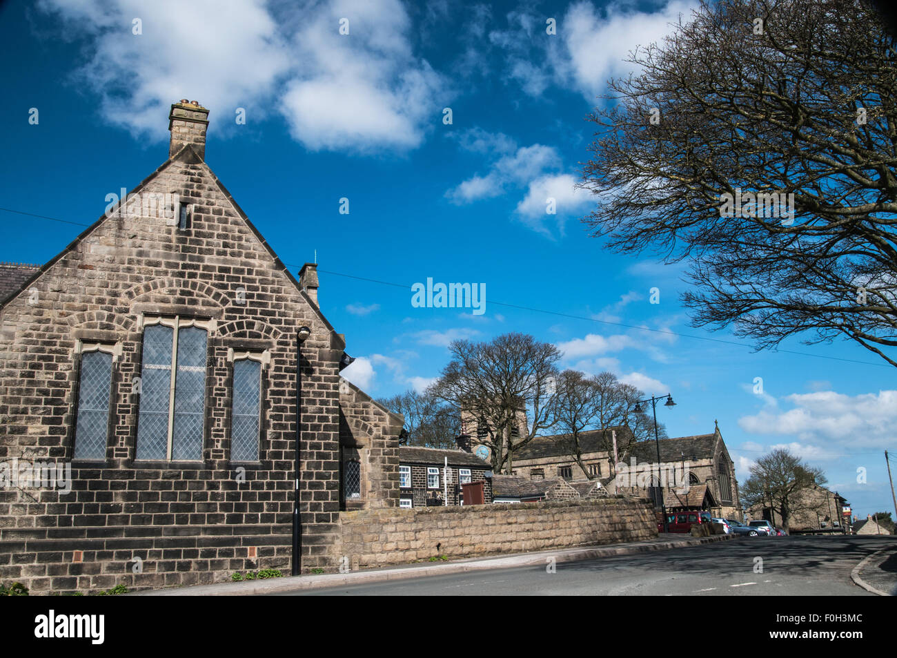 Bolster-stone the small rural village in south Yorkshire Sheffield Ray ...