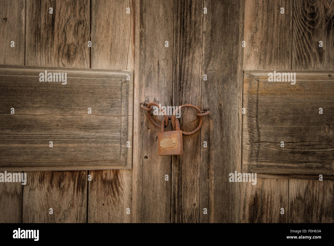 Old Closed Door Stock Photo Alamy