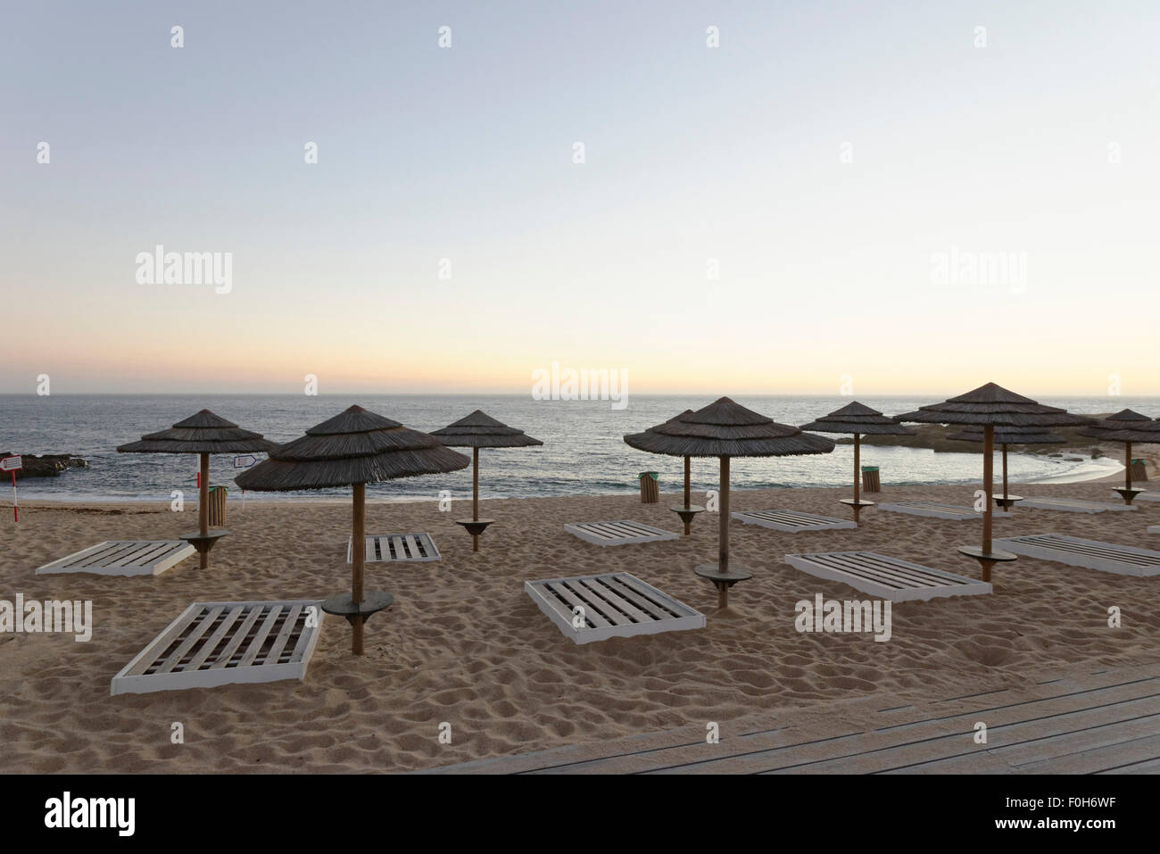 Vila do Conde beach, Portugal Stock Photo