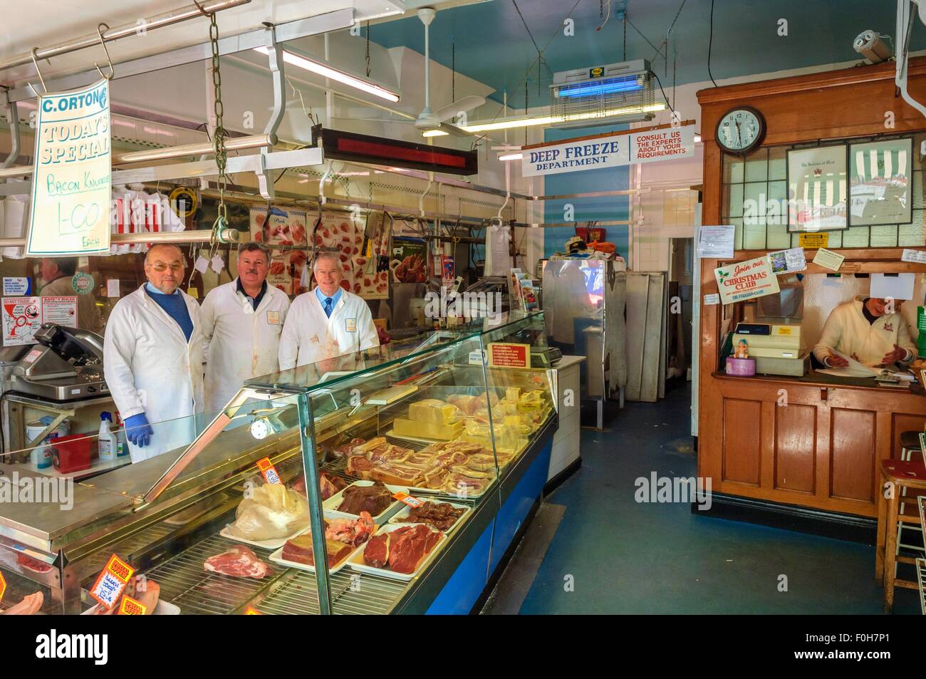 Butcher shop interior old hires stock photography and images Alamy