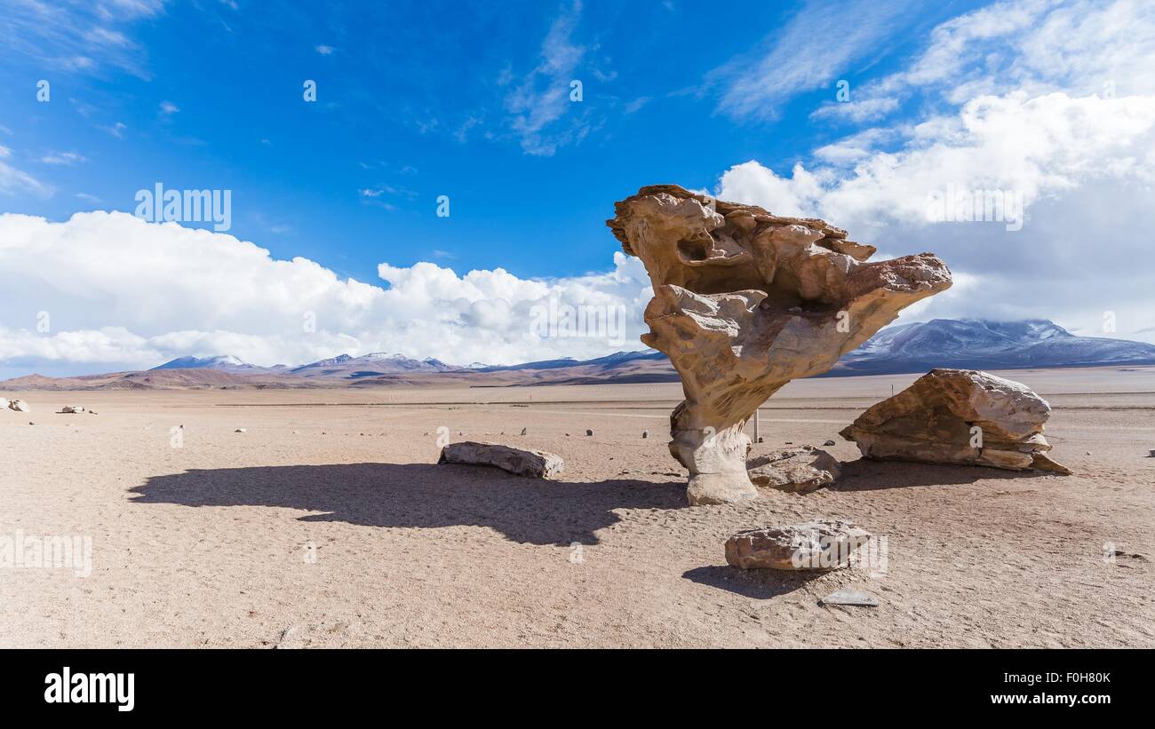 exploring the southern part of bolivia Stock Photo