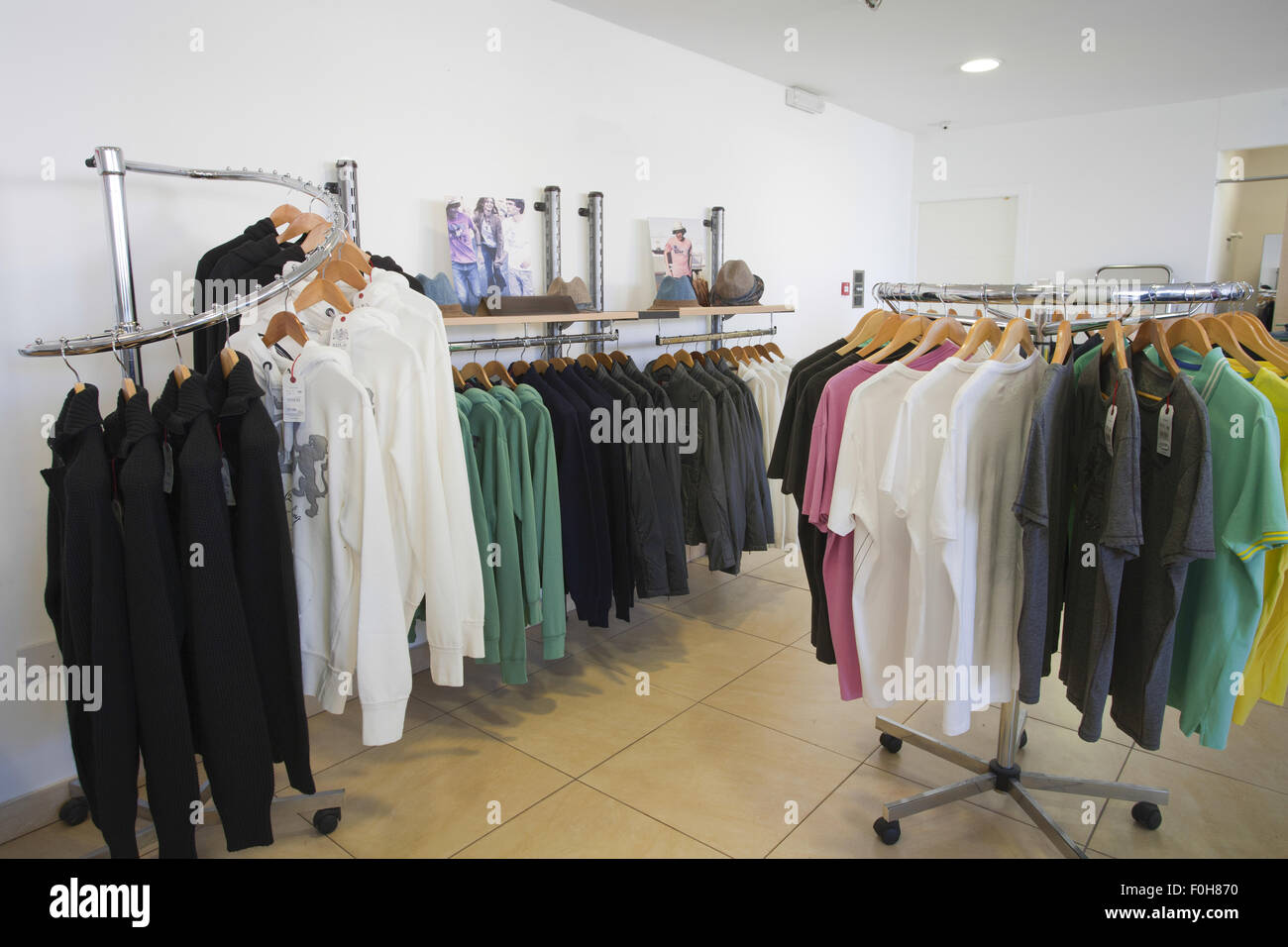 men's fashion shop interior Stock Photo Alamy