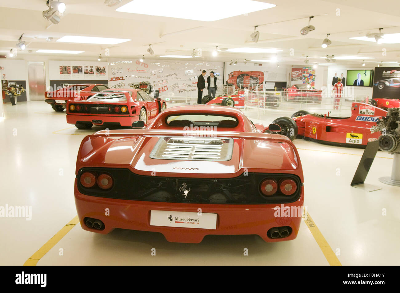 Ferrari Museum (Museo Ferrari) in Maranello, Italy.Ferrari F50 Stock Photo  - Alamy