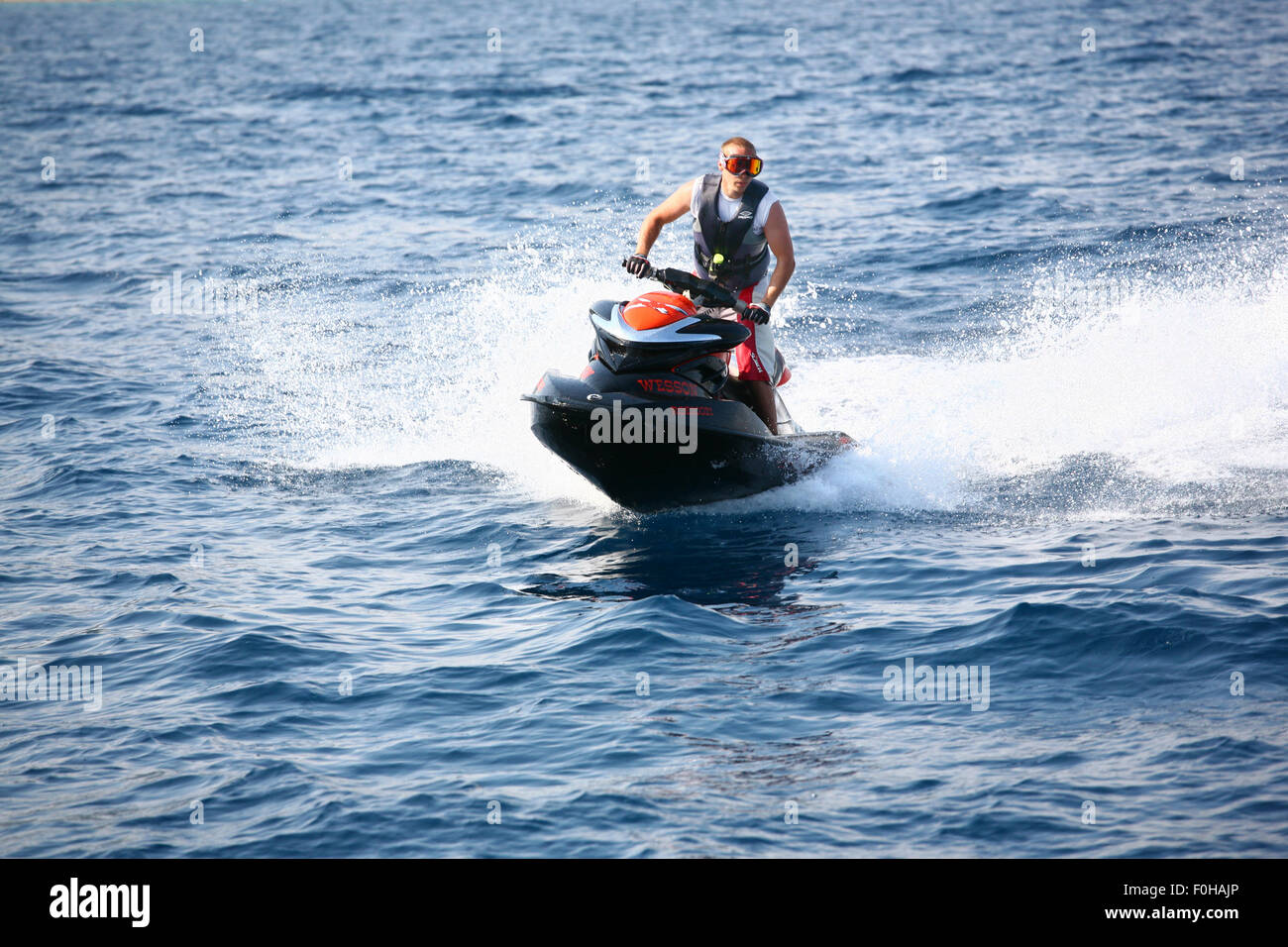 St tropez beach jet ski hi-res stock photography and images - Alamy