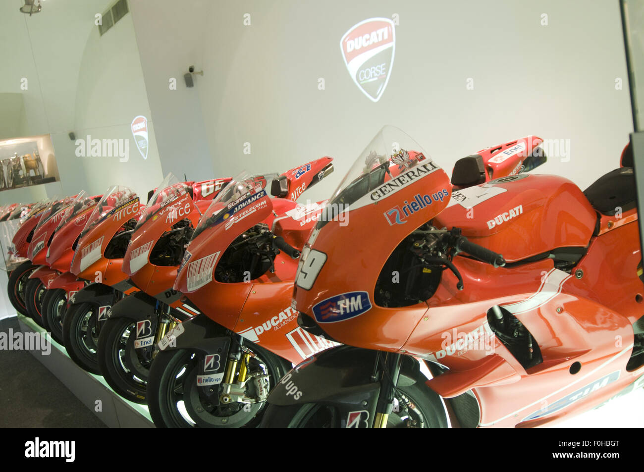 Ducati museum and factory in Bologna, Italy Stock Photo Alamy