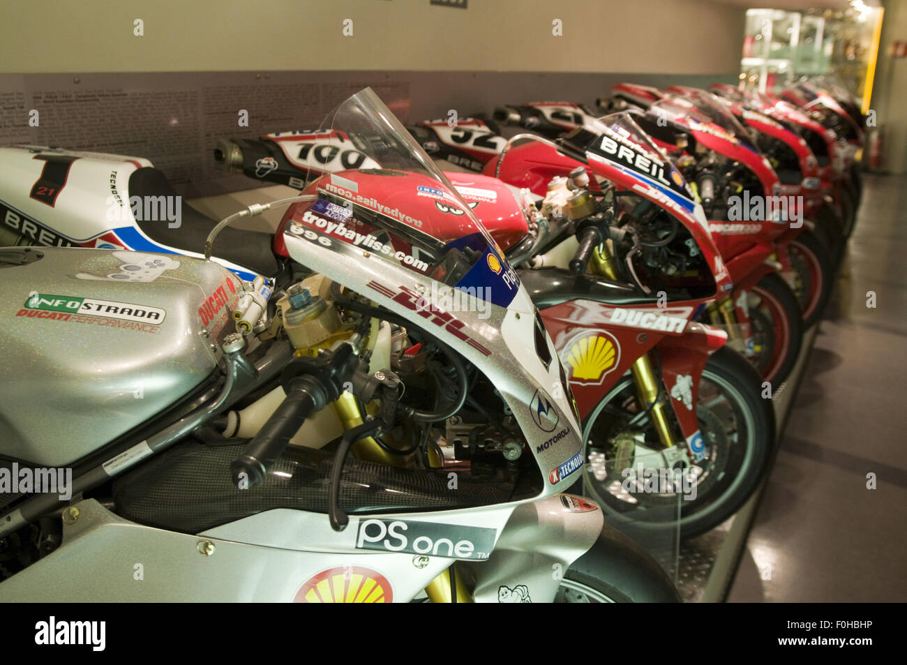 Ducati museum and factory in Bologna, Italy Stock Photo Alamy