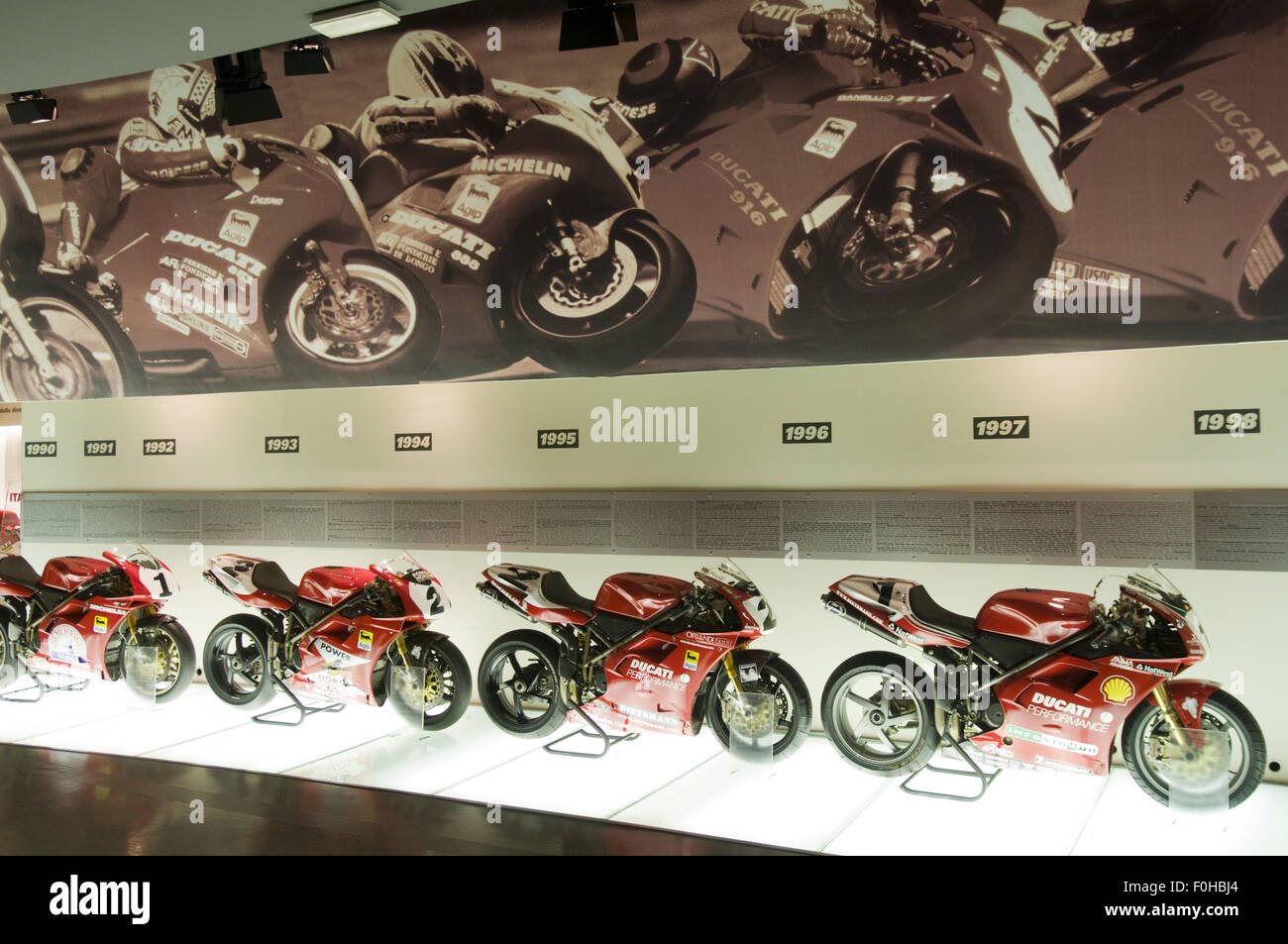 Ducati museum and factory in Bologna, Italy Stock Photo Alamy