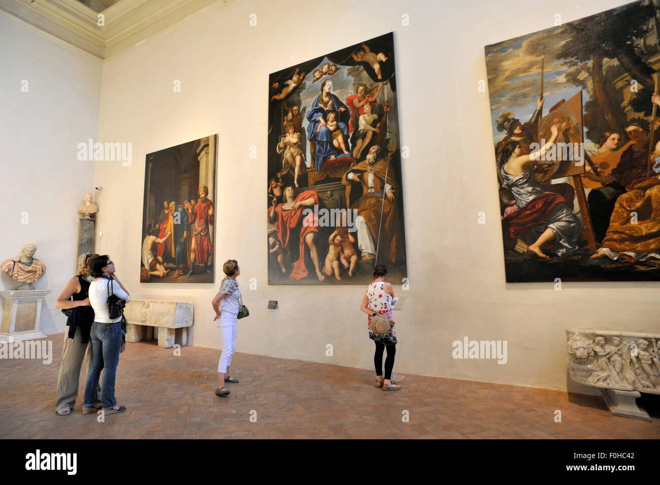 Italy, Rome, Palazzo Barberini, Galleria Nazionale d'Arte Antica, National Gallery of Ancient Art Stock Photo