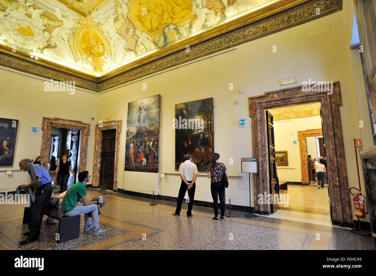 Italy, Rome, Palazzo Barberini, Galleria Nazionale d'Arte Antica, National Gallery of Ancient Art Stock Photo