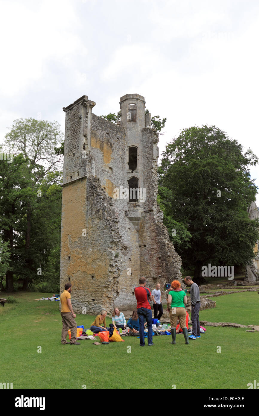 Minster Lovell Oxfordshire England UK Stock Photo Alamy