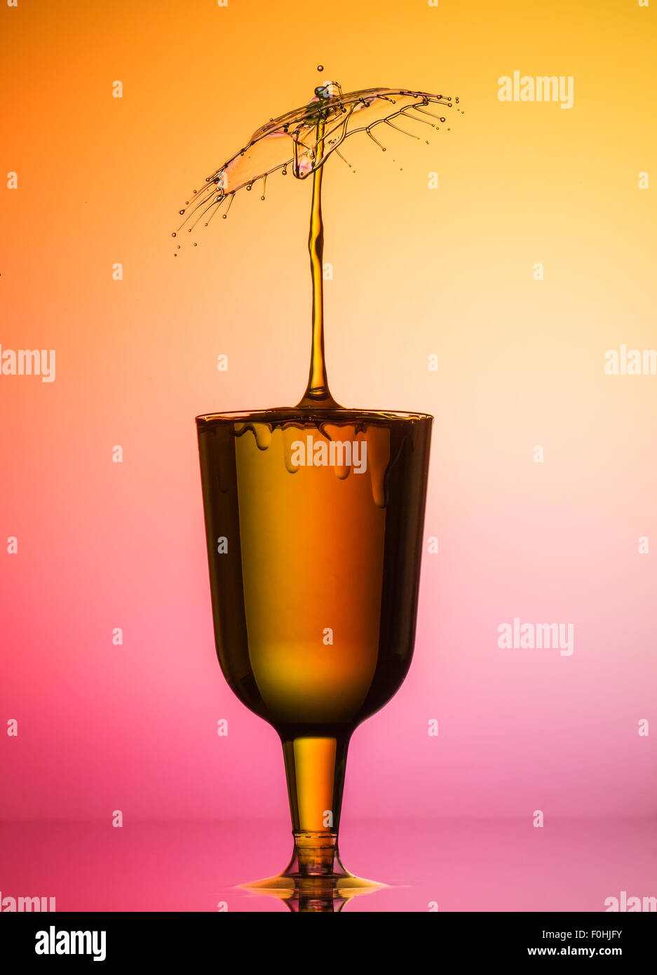 waterdrop collision photo Stock Photo Alamy