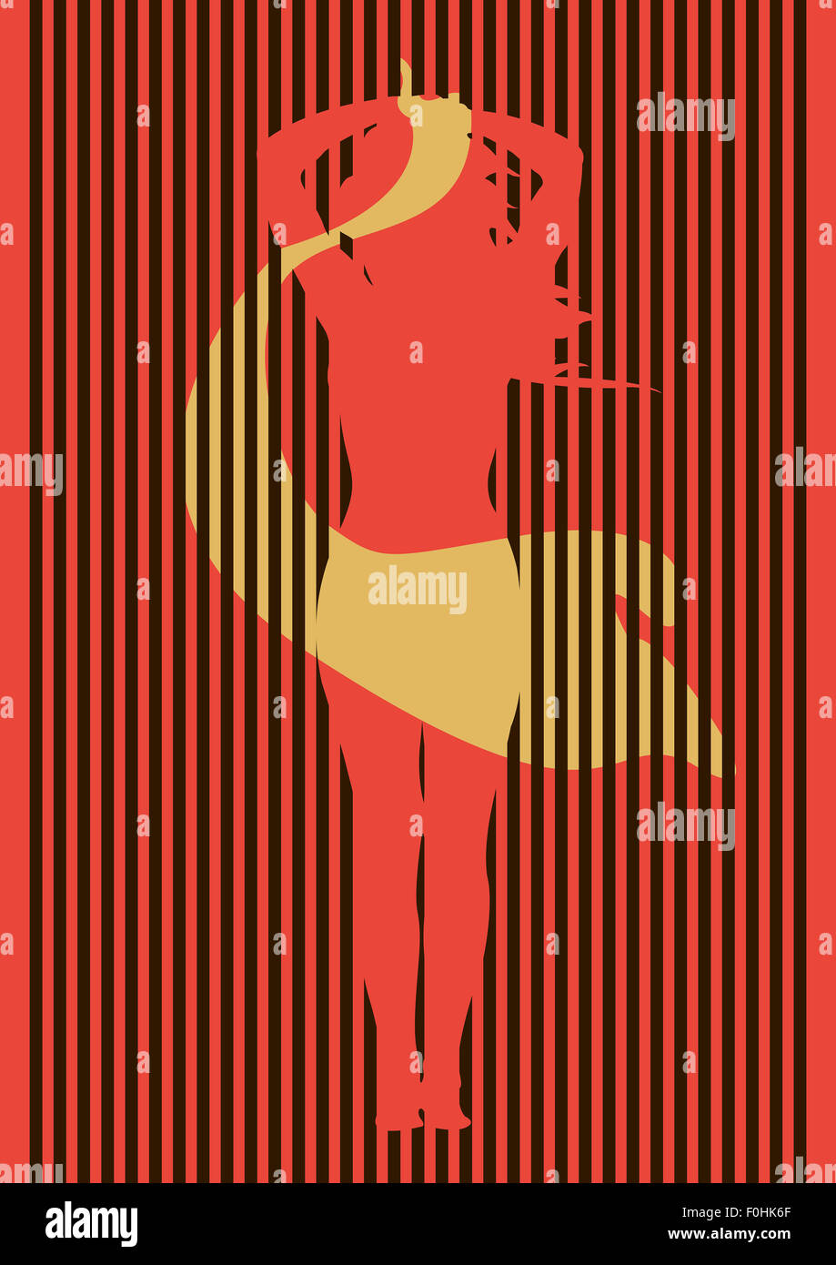 Silhouette of woman body hi-res stock photography and images - Alamy