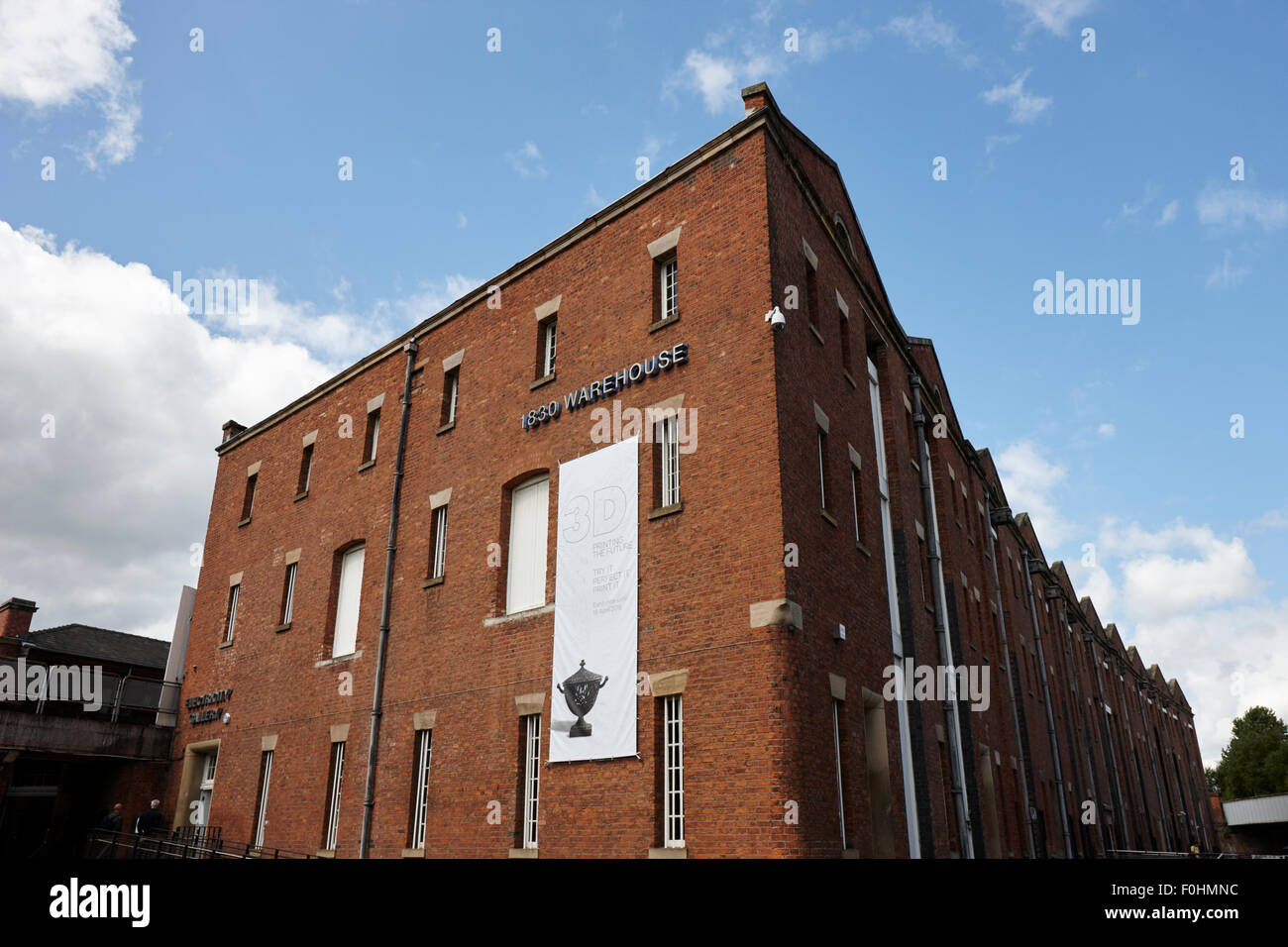 1830 warehouse in the museum of science and industry Manchester England UK Stock Photo