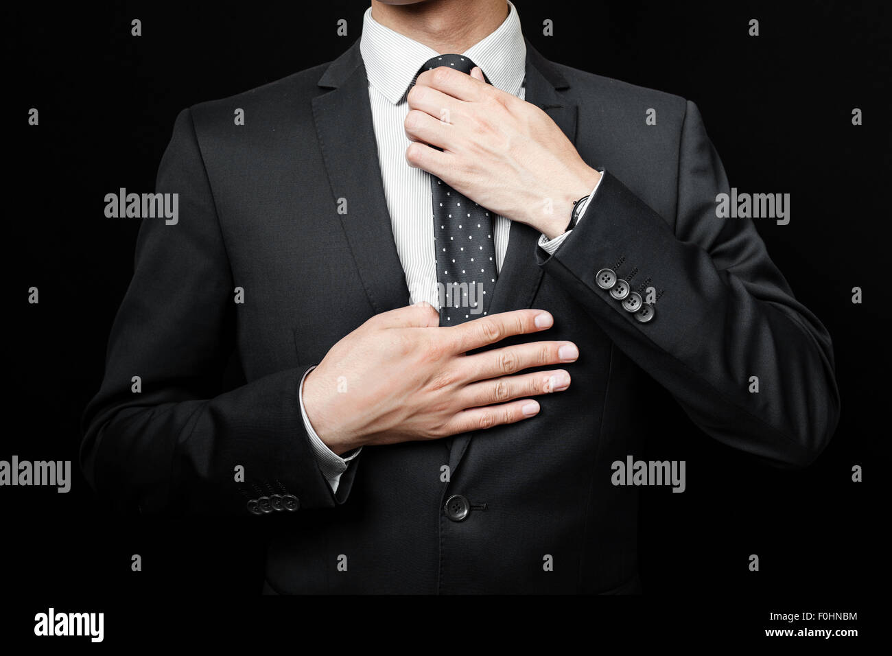 Man in suit on hi-res stock photography and images - Alamy
