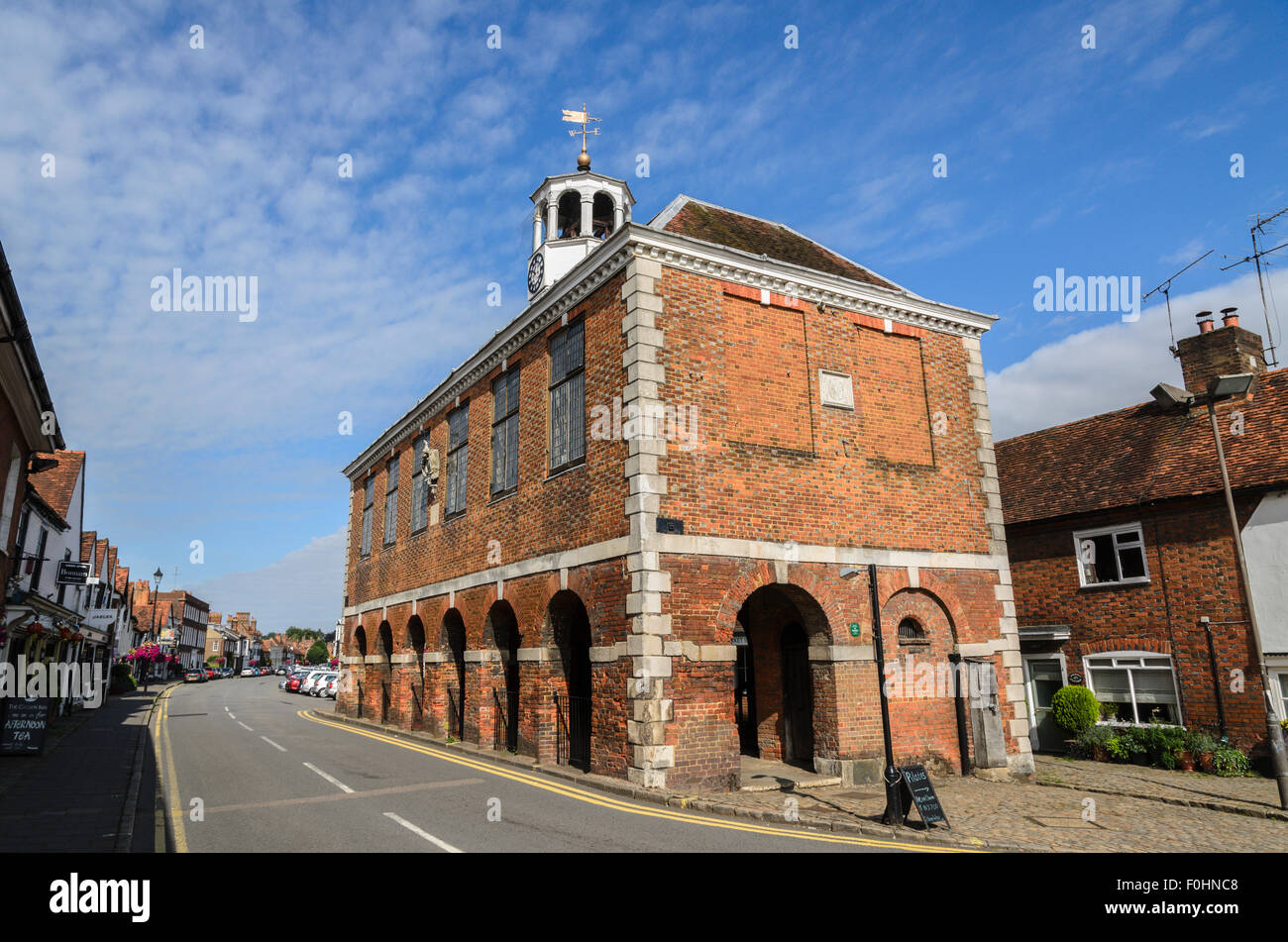 The Market Hall, Old Amersham, Buckinghamshire, England UK. Stock Photo