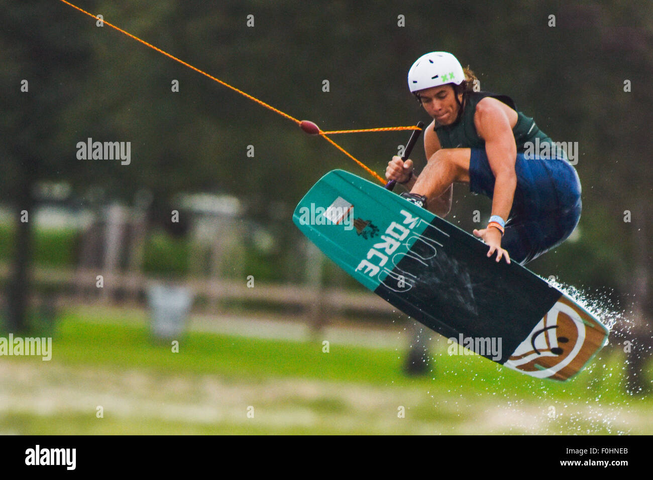 Wakeskating hi-res stock photography and images - Alamy