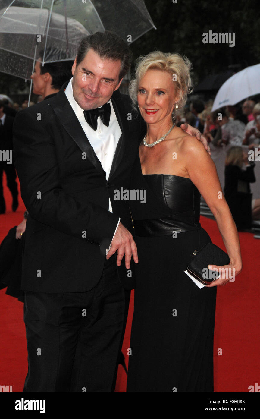 London,UK,11 August 2015,Brendan Coyle attends BAFTA tribute special award ceremony for ITV's Downton Abbey at Richmond Theatre for special tribute program called 'Bafta Celebrates Downton Abbey' to be broadcast later year. Stock Photo