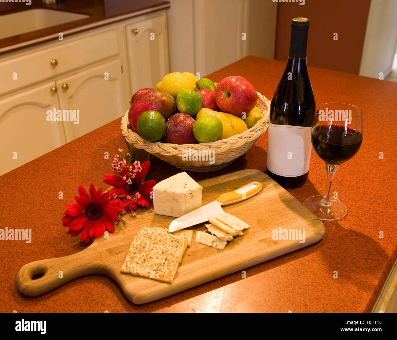 Wine and Cheese1 Stock Photo Alamy