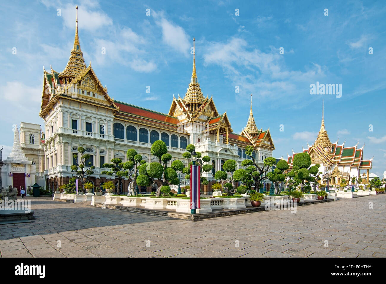 Royal grand palace in Bangkok, Asia Thailand Stock Photo