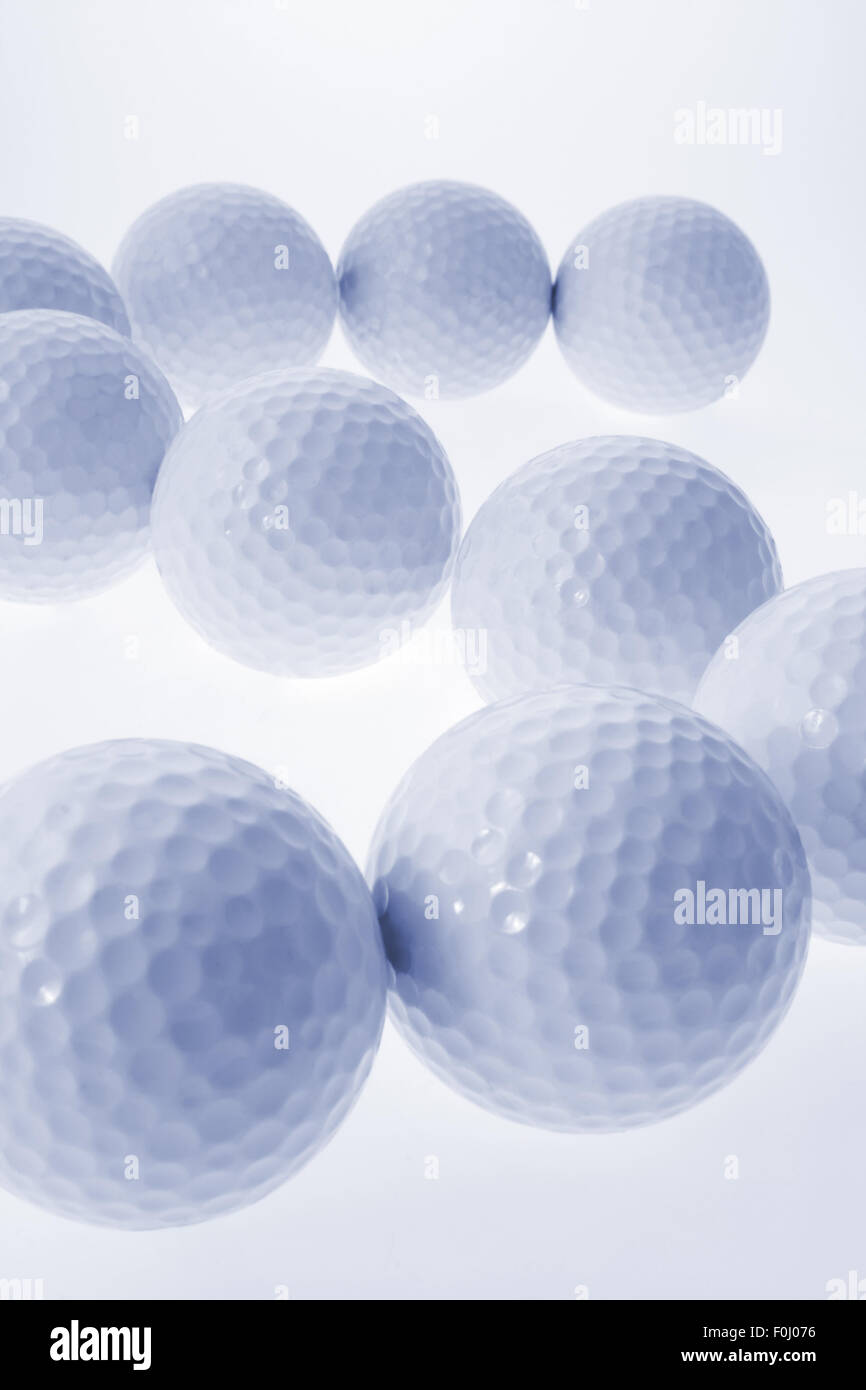 Golf Balls Stock Photo