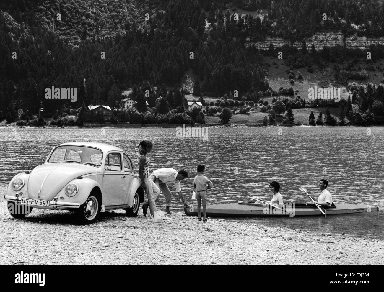 transport / transportation, car, vehicle variants, Volkswagen, VW beetle, circa 1970, Additional-Rights-Clearences-Not Available Stock Photo