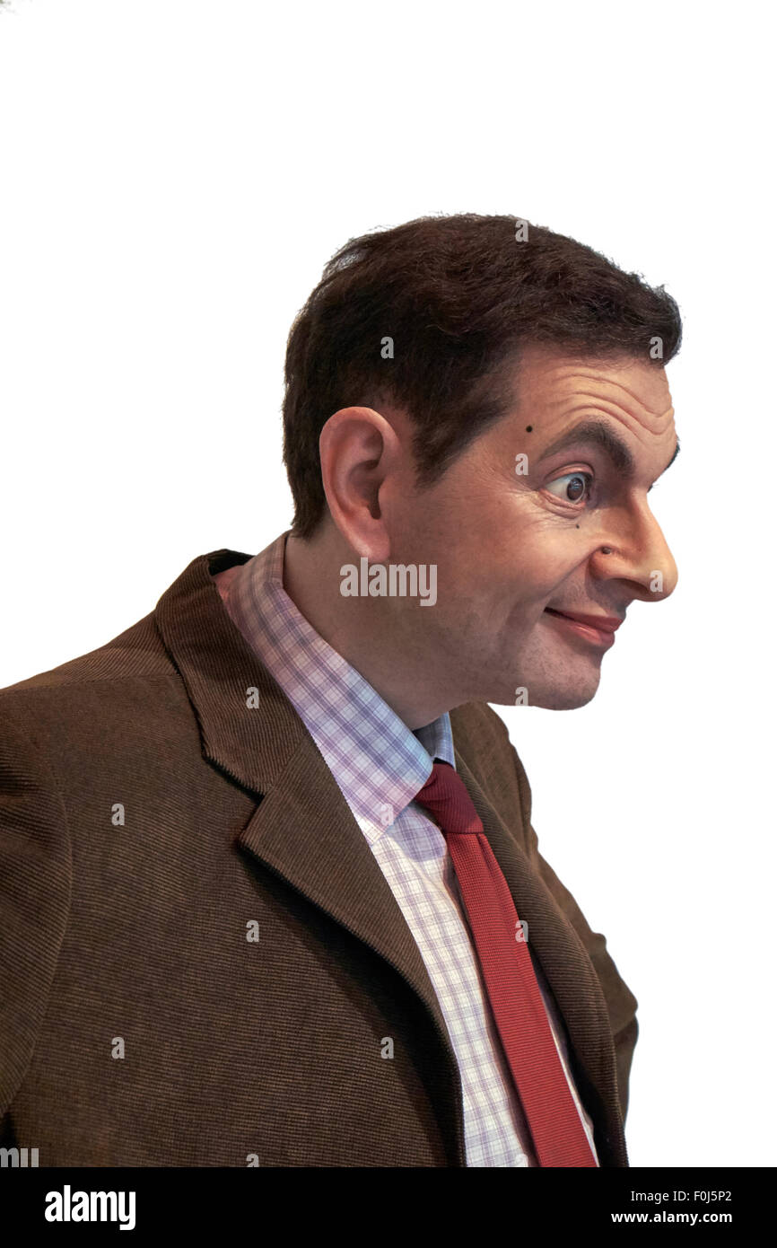 Mr Bean characterised at the Louis Tussaud's Waxworks Pattaya Thailand S. E. Asia Stock Photo