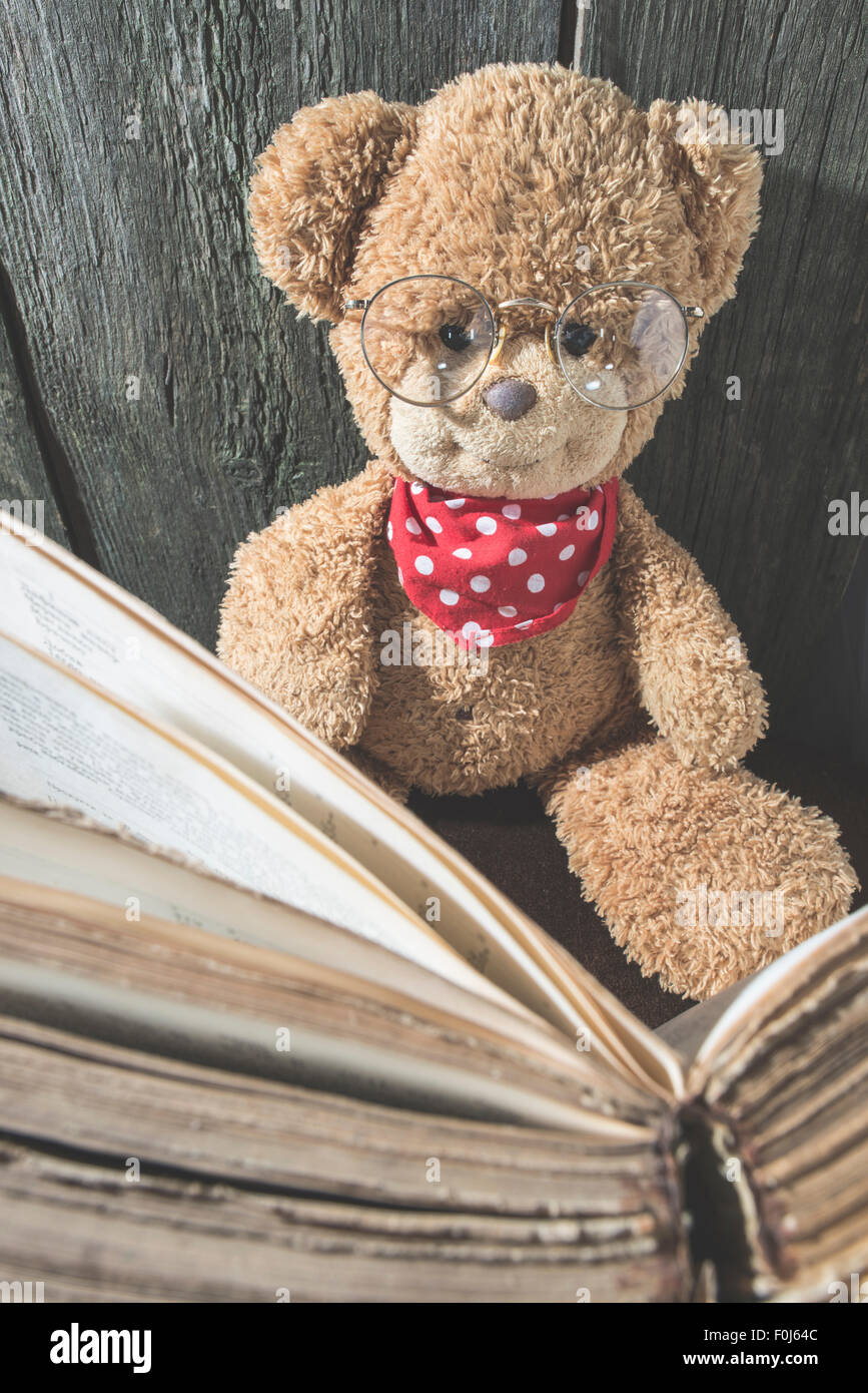 Children and teddy bear hi-res stock photography and images - Alamy