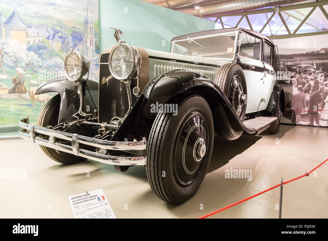 Car museum at Le Mans, France Stock Photo - Alamy