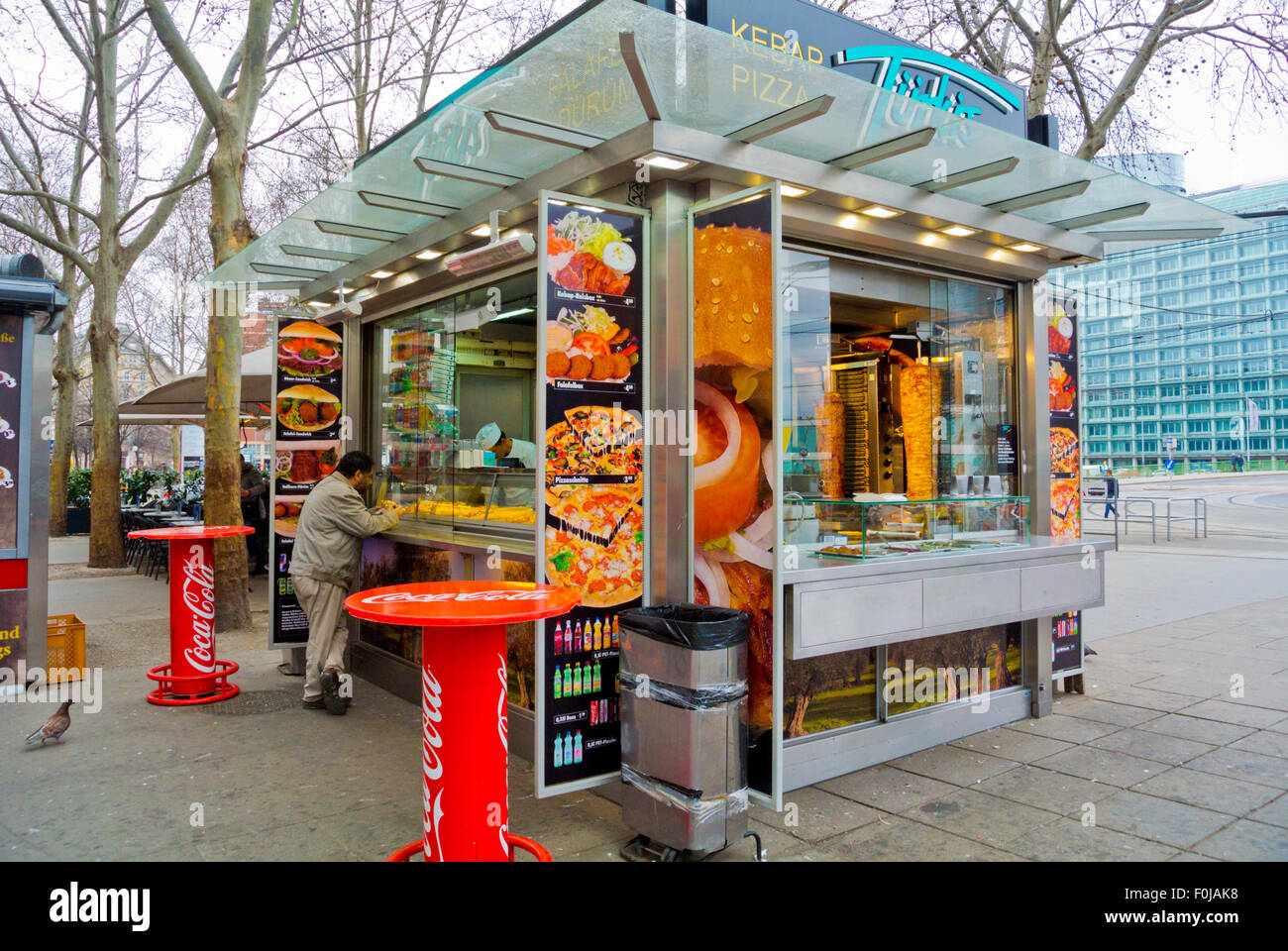 Grill kiosk hi-res stock and - Alamy