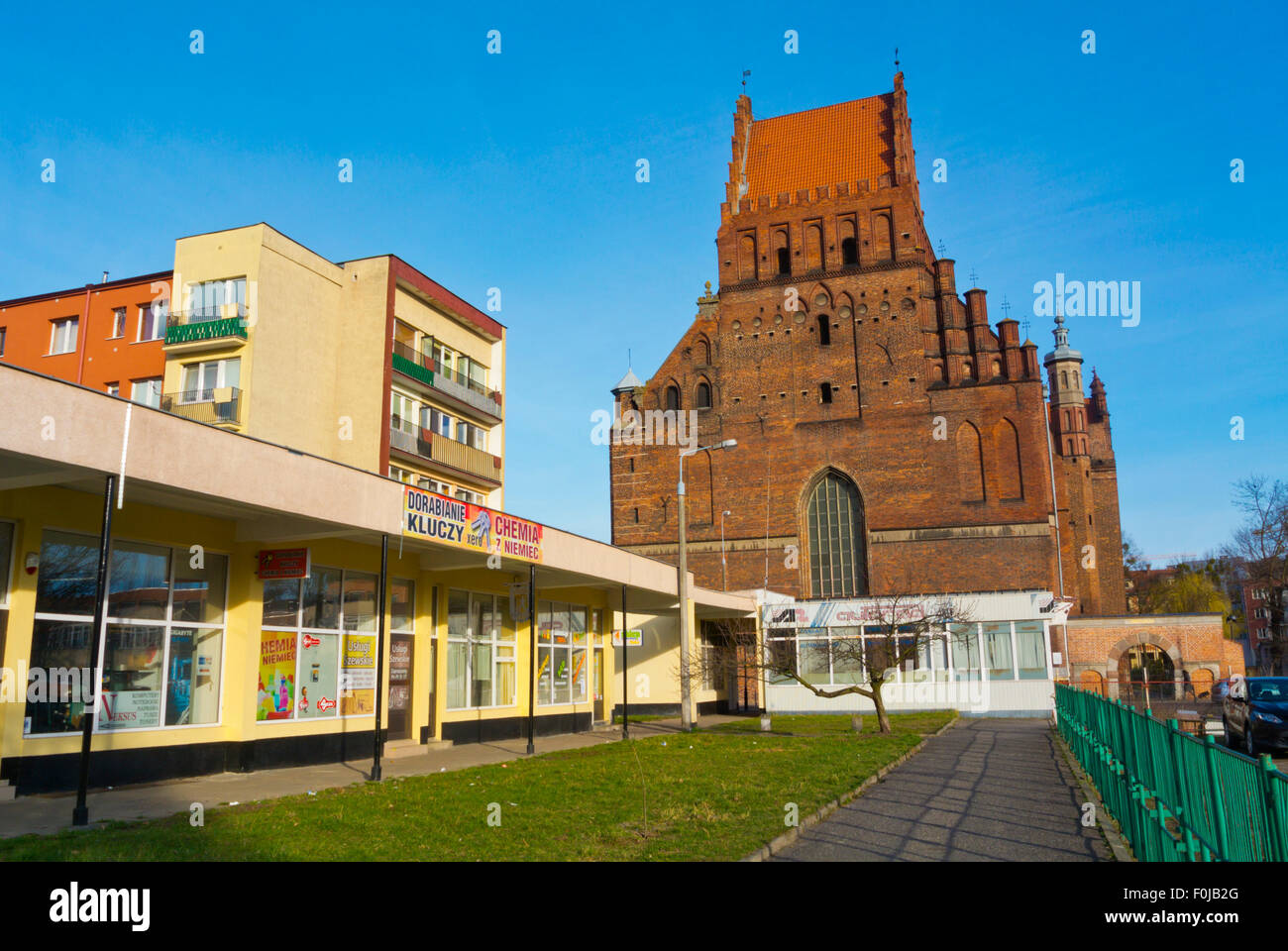 Church of Peter and Paul, Parafia sw Piotra i Pawla, Gdansk, Pomerania province, Poland Stock Photo