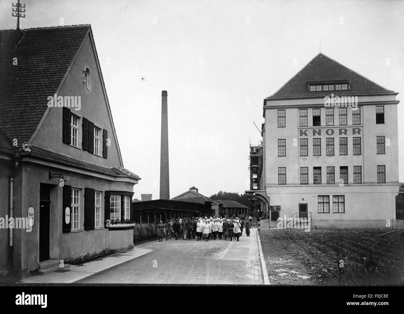 industry, food, factory of the Knorr GmbH, Bayreuth, Sankt Georgen, 1922, Additional-Rights-Clearences-Not Available Stock Photo
