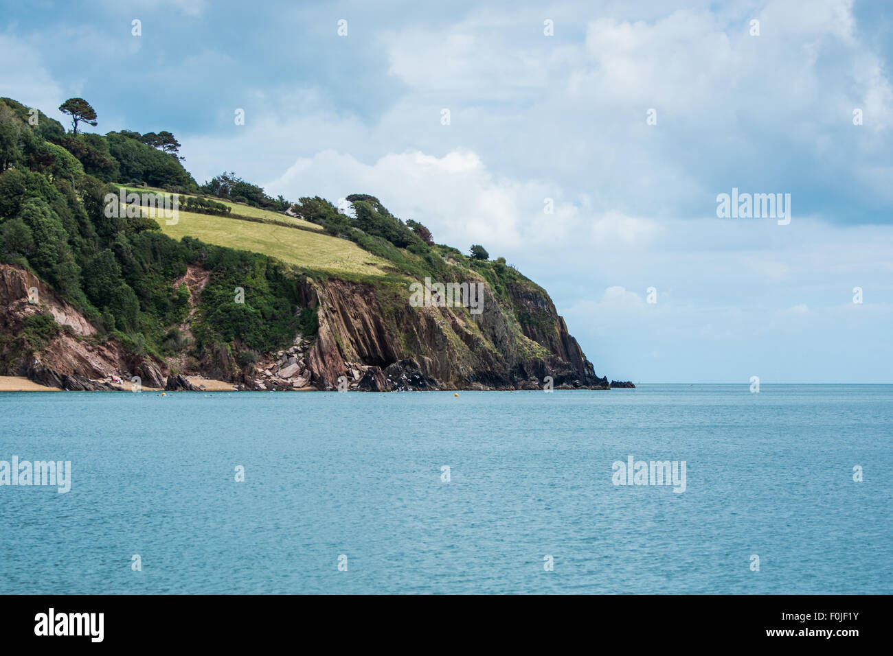 Blackpool Sands, Dartmouth, Devon, South Coast, United Kingdom Stock Photo