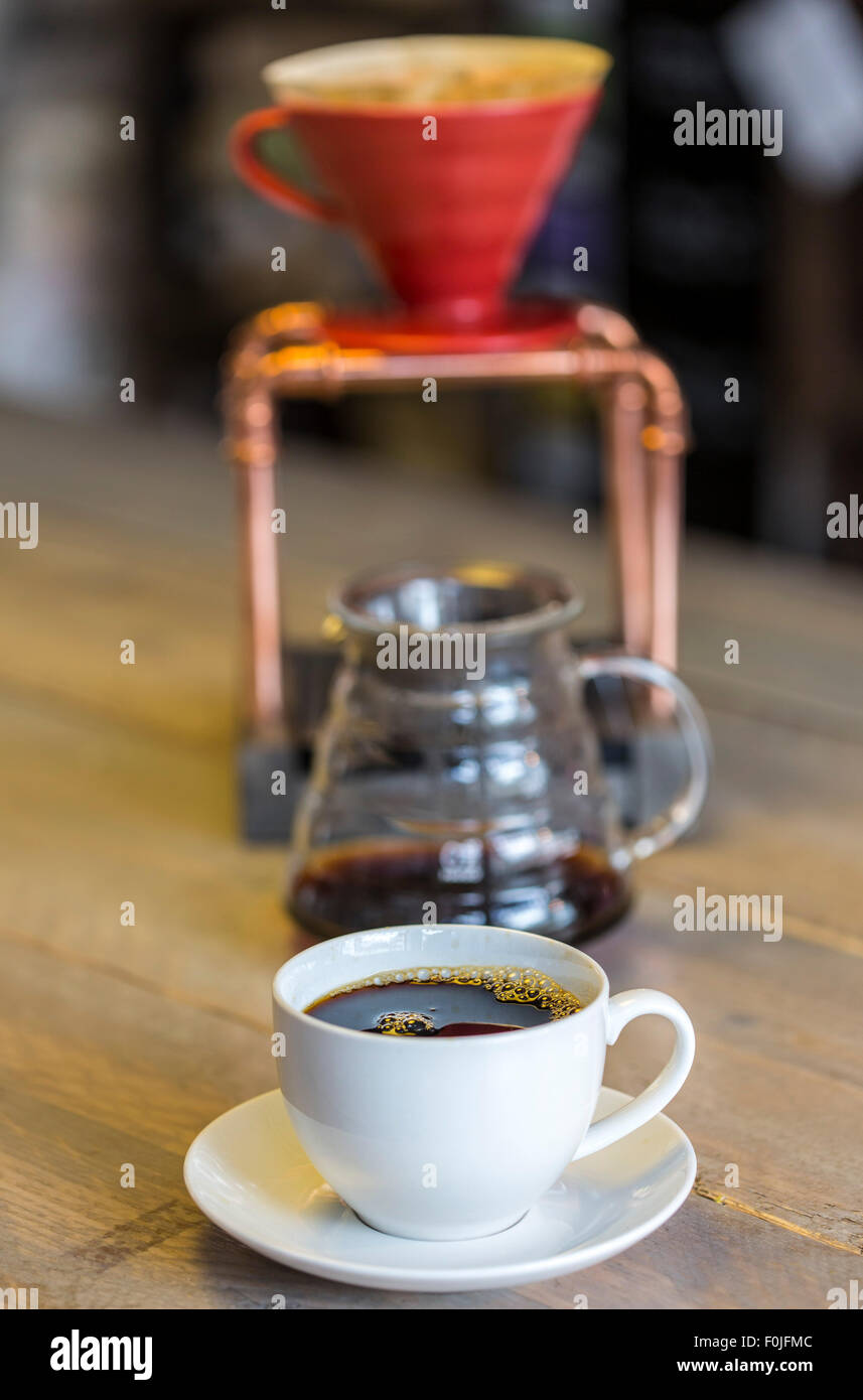 Filter coffee making Stock Photo Alamy