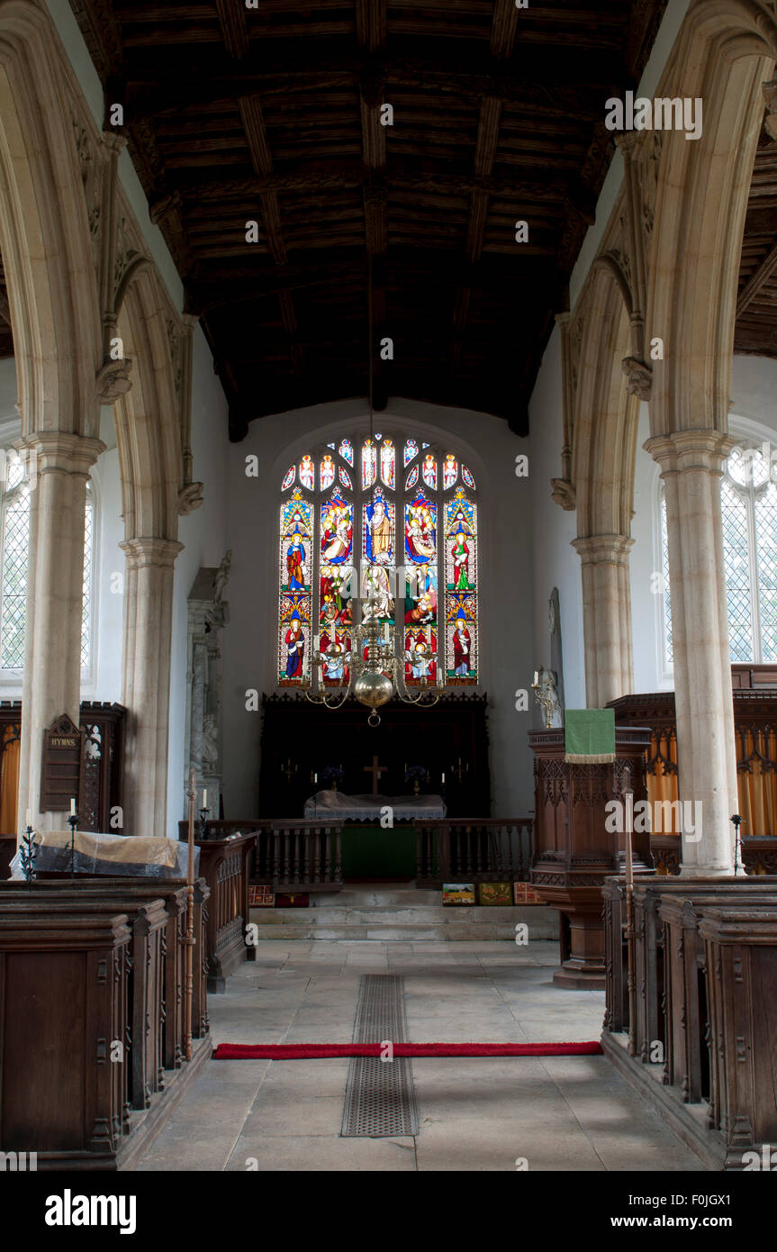 St. Mary the Virgin Church, Whiston, Northamptonshire, England, UK Stock Photo Alamy