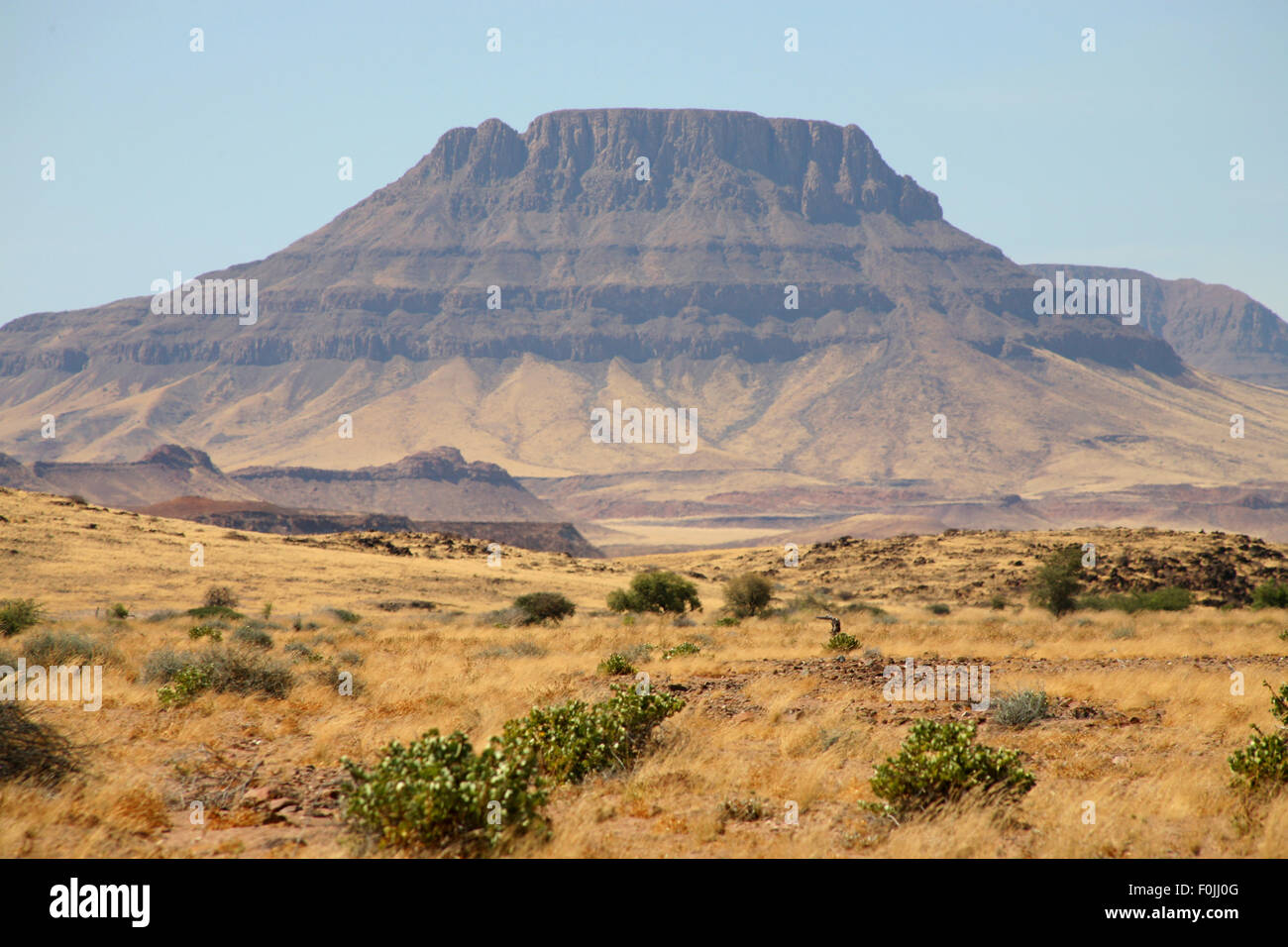 Landscape in Namibia Brandberg Mountains Stock Photo 86461104 Alamy