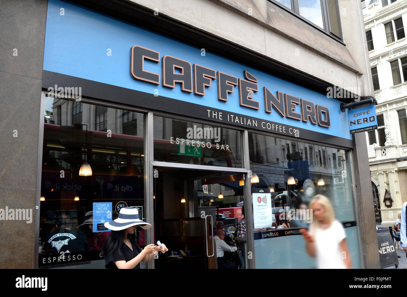 Caffe Nero coffee house Piccadilly Stock Photo