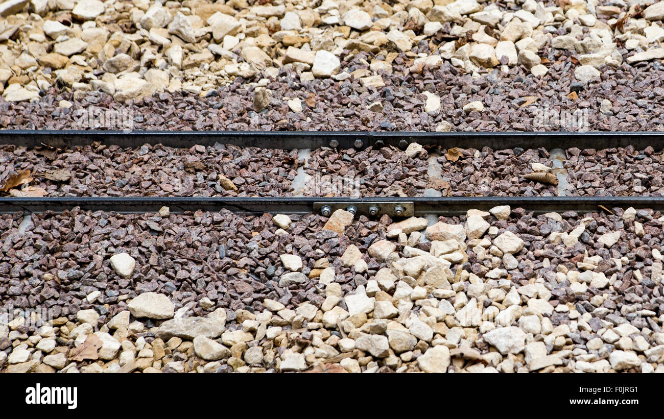 Narrow Gauge Railway Track Stock Photo Alamy