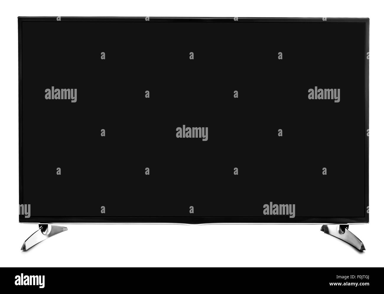 TV set isolated. Stock Photo