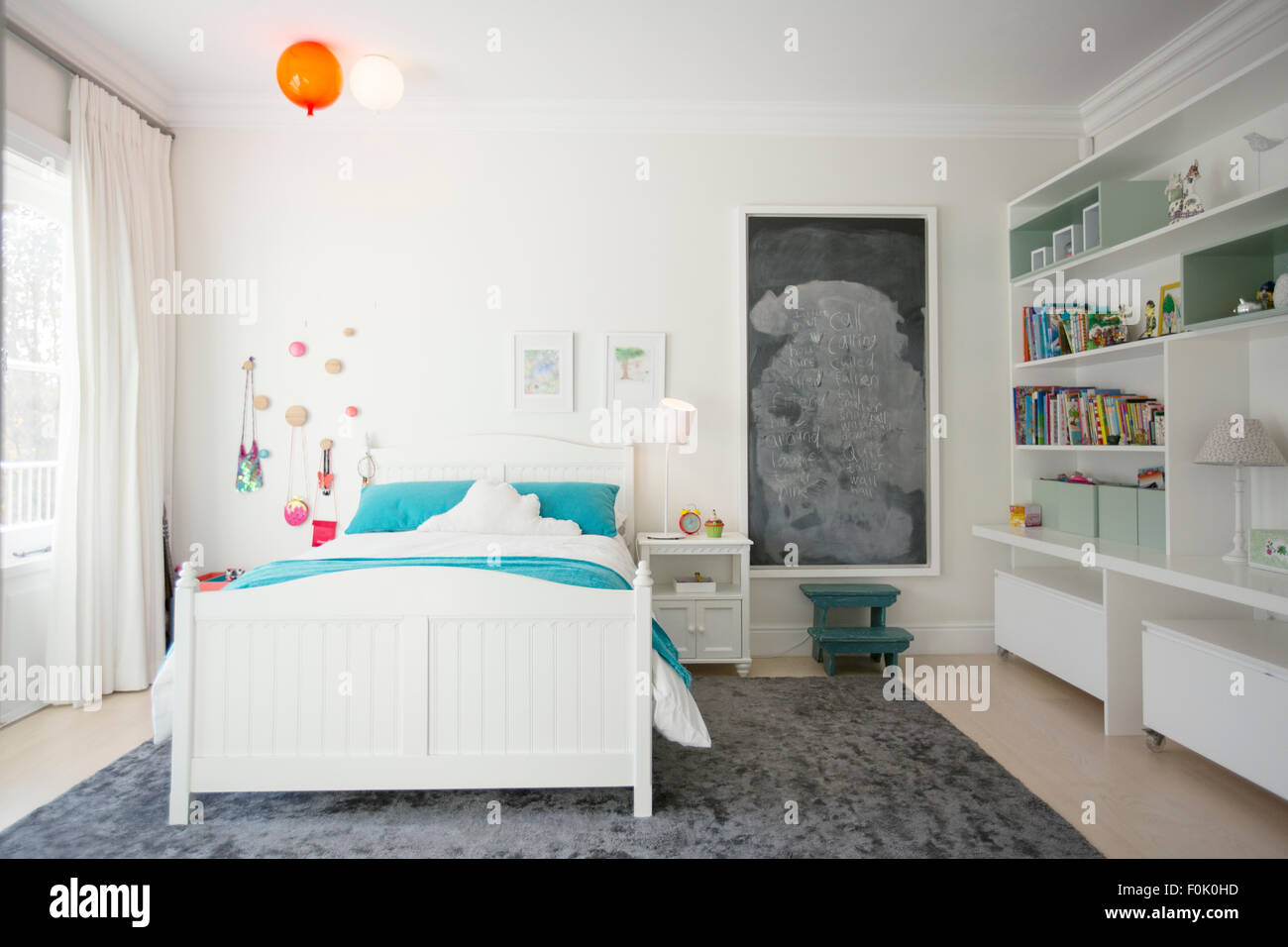 Home showcase child’s bedroom Stock Photo