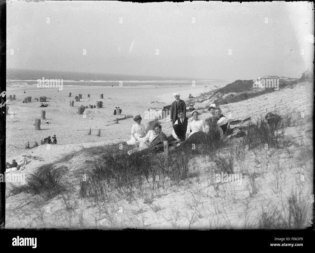 Bergen aan Zee Stock Photo Alamy