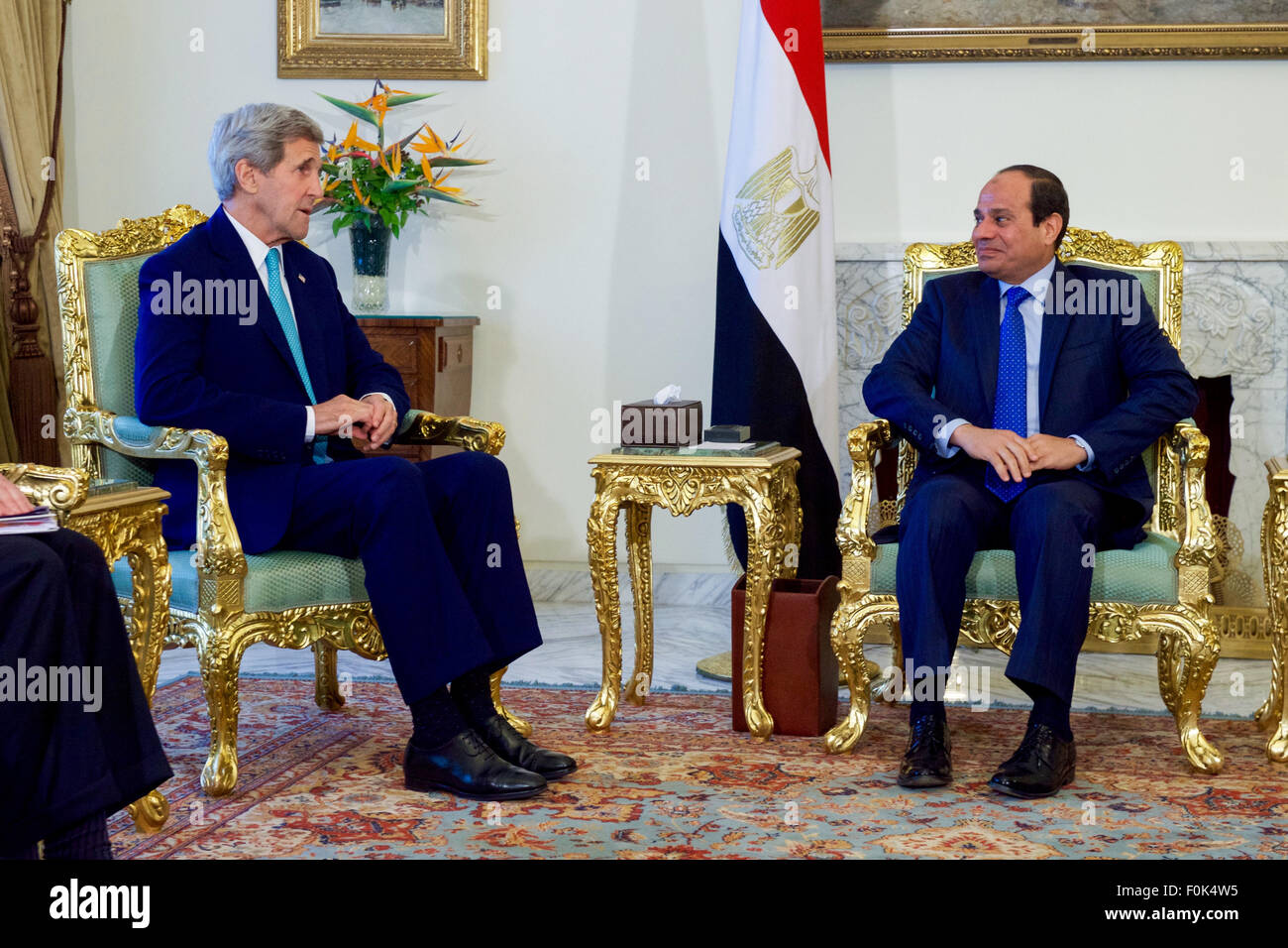 Secretary Kerry Meets With Egyptian President al-Sisi Following U.S ...