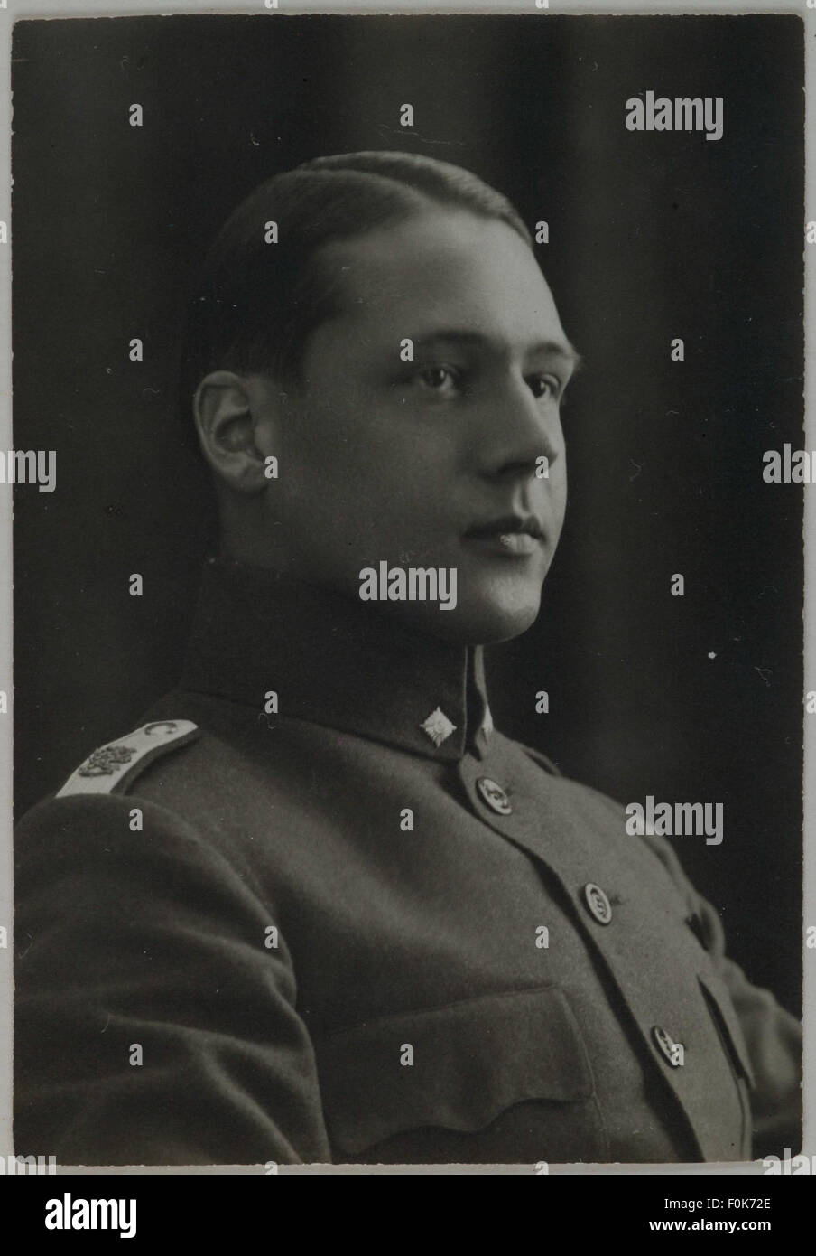 Portrait of Jorma Gallen-Kallela after the Finnish Civil War, 1918. Portrait of Jorma Gallen-Kallela after the Finnish Civil War, 1918 Stock Photo