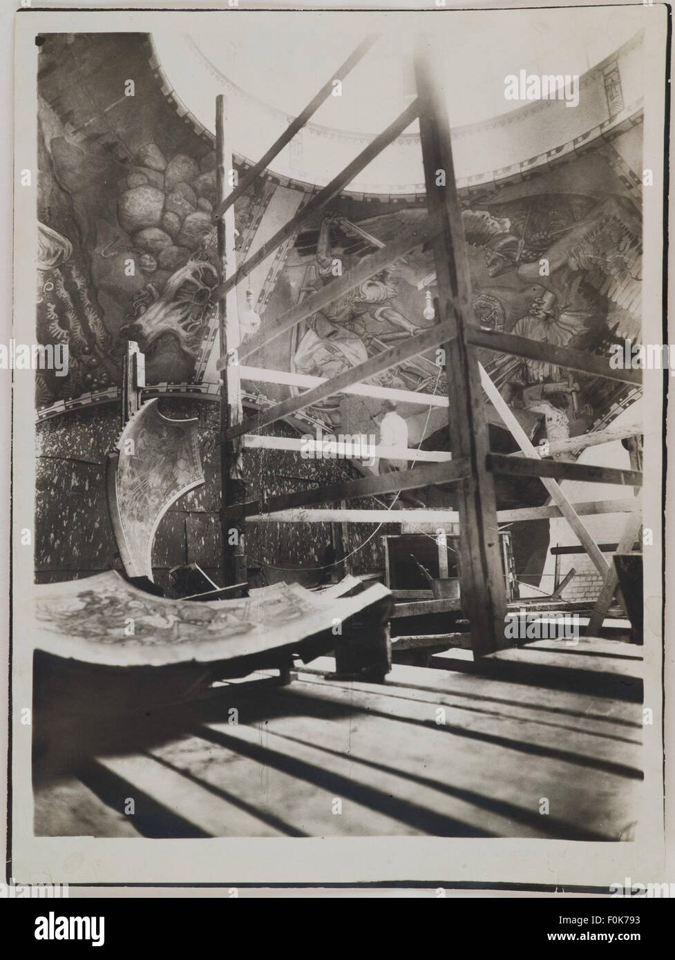 Akseli Gallen-Kallela worked on the famous frescoes depicting scenes ...