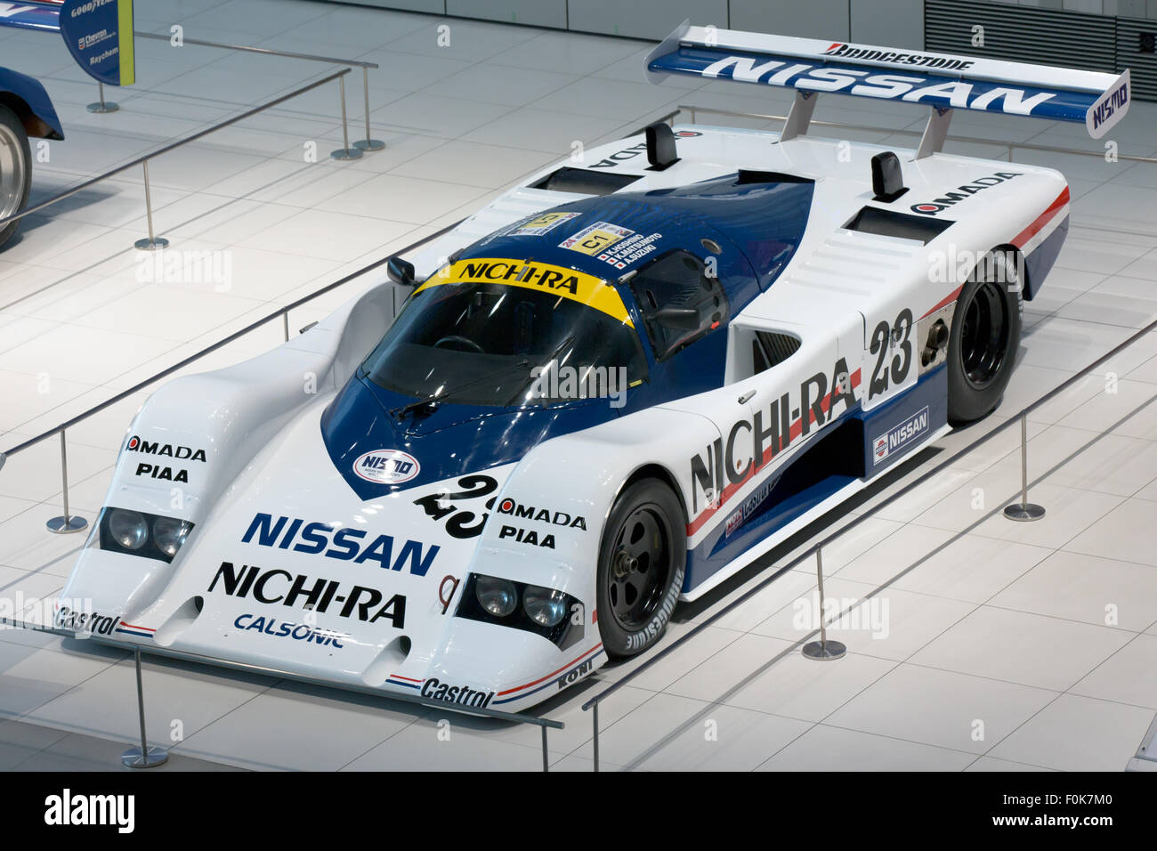 Nissan R86 The Nissan R86V is displayed in the Nissan Global Headquarters Gallery ...