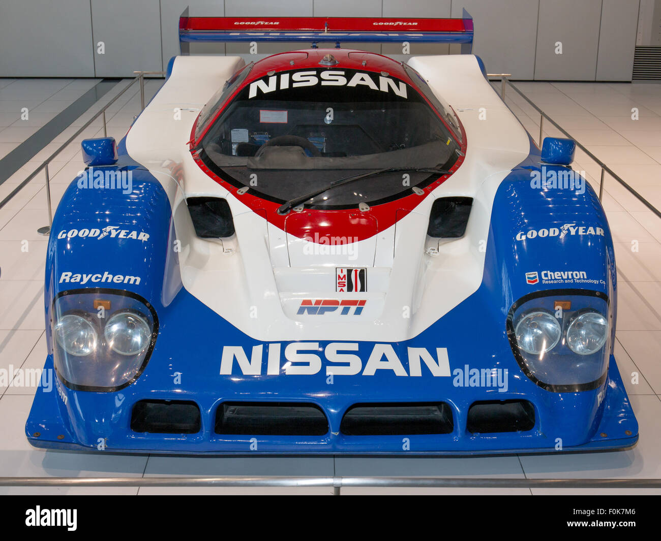 Nissan R90CK front 2015 Nissan Global Headquarters Gallery Stock Photo