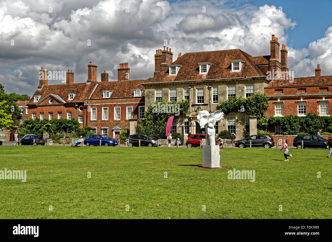 Mompesson House in the Close Salisbury Stock Photo